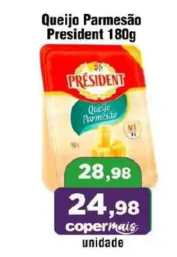 Copercana Queijo Parmesão President oferta
