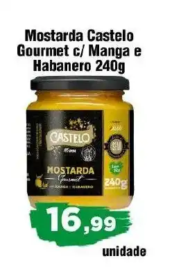 Copercana Mostarda castelo gourmet c/ manga e habanero oferta