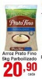 Rossi Supermercado Arroz Prato Fino 5kg Parbolizado oferta