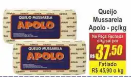 Serrano Supermercado Queijo mussarela apolo oferta