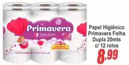 Serrano Supermercado Papel Higiênico Primavera Folha Dupla oferta