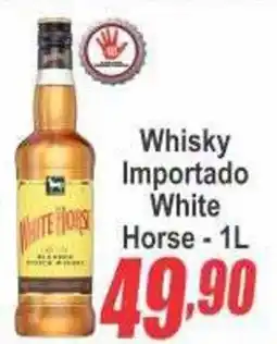 Serrano Supermercado Whisky importado white horse oferta