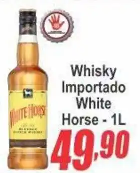 Serrano Supermercado Whisky importado white horse oferta