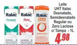 Serrano Supermercado Leite uht italac oferta