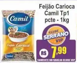 Serrano Supermercado Feijão Carioca Camil Tp1 oferta