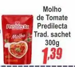 Serrano Supermercado molho de tomate predilecta trad. sachet oferta