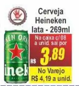 Serrano Supermercado Cerveja Heineken lata oferta