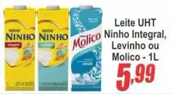 Serrano Supermercado Leite UHT Ninho Integral, Levinho ou Molico oferta