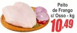Serrano Supermercado Peito de Frango c/ Osso oferta