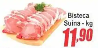 Serrano Supermercado Bisteca Suína oferta