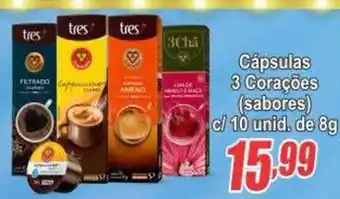 Serrano Supermercado Cápsulas 3 Corações oferta