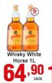 Rossi Supermercado Whisky White Horse 1L oferta