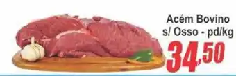 Serrano Supermercado Acém Bovino s/ Osso oferta