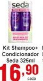 Rossi Supermercado Kit Shampoo + Condicionador Seda 325ml oferta