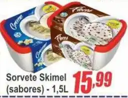 Serrano Supermercado Sorvete Skimel (sabores) oferta
