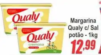 Serrano Supermercado Margarina Qualy c/ Sal potão oferta