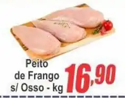 Serrano Supermercado Peito de Frango s/ Osso oferta
