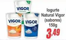 Serrano Supermercado logurte natural vigor (sabores) oferta