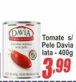 Serrano Supermercado Tomate s/ Pele Davia oferta
