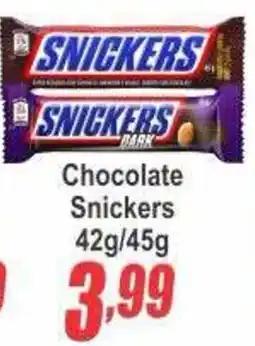 Serrano Supermercado Chocolate snickers oferta