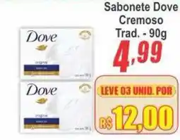 Serrano Supermercado Sabonete dove cremoso trad. oferta