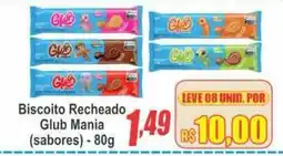 Serrano Supermercado Biscoito recheado glub mania (sabores) oferta
