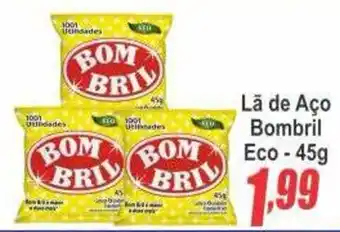 Serrano Supermercado Lã de Aço Bombril Eco oferta