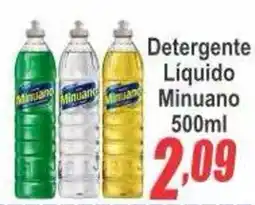 Serrano Supermercado Detergente Líquido Minuano oferta