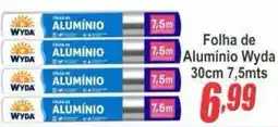 Serrano Supermercado Folha de Alumínio Wyda oferta