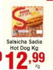 Rossi Supermercado Salsicha Sadia Hot Dog 1kg oferta