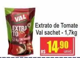 Serrano Supermercado extrato de tomate val sachet oferta