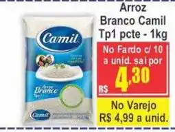 Serrano Supermercado Arroz Branco Camil oferta
