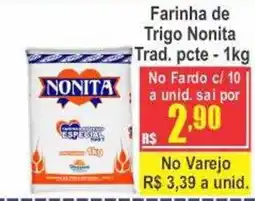 Serrano Supermercado Farinha de Trigo Nonita oferta
