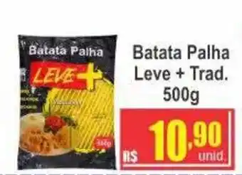Serrano Supermercado Batata Palha Leve + Trad. oferta