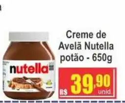 Serrano Supermercado Creme de Avelã Nutella potão oferta