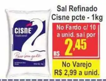 Serrano Supermercado Sal Refinado Cisne pcte oferta