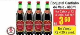 Serrano Supermercado Coquetel Cantinho do Vale oferta