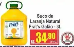 Serrano Supermercado Suco de Laranja Natural Prat's Galão oferta