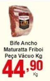Rossi Supermercado Bife Ancho Maturatta Friboi peca vacuo 1kg oferta