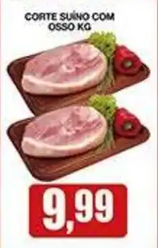 Supermercados Paraná Corte suíno com osso kg oferta