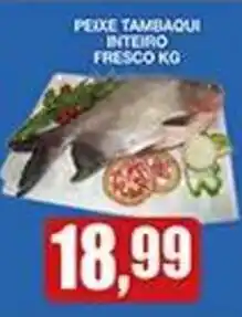 Supermercados Paraná Peixe tambaqui inteiro fresco kg oferta