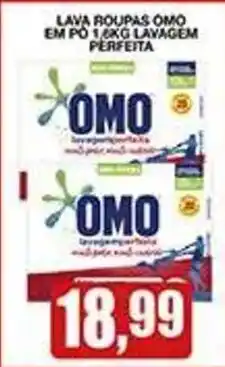 Supermercados Paraná Lava roupas omo em po 1 kg oferta