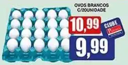 Supermercados Paraná ovos brancos oferta