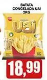 Supermercados Paraná batata congelada uai oferta