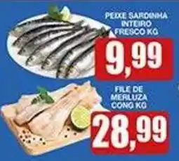 Supermercados Paraná Peixe sardinha inteiro fresco oferta