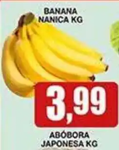 Supermercados Paraná banana nanica kg oferta