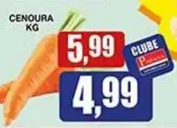 Supermercados Paraná cenoura oferta