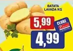 Supermercados Paraná batata lavada kg oferta