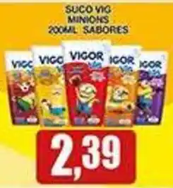 Supermercados Paraná sucos vig minions oferta