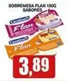 Sobremesa flan 180g sabores
